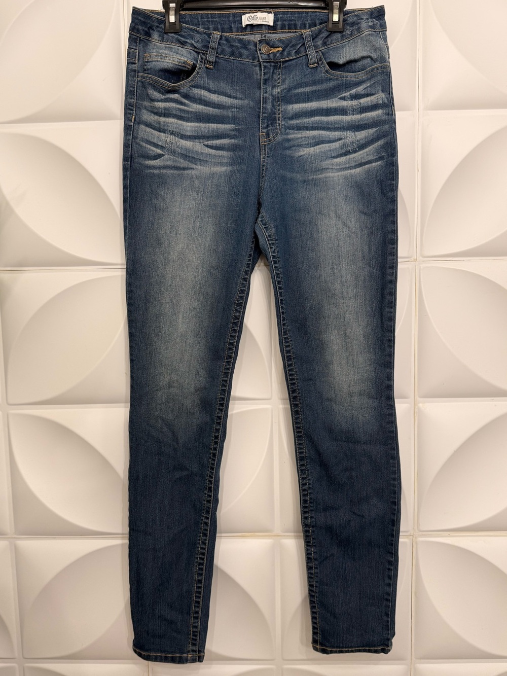 Cello Medium Wash Skinny Jeans